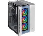 Corsair Crystal 680X RGB Blanc avec ventilateurs LED arc-en-ciel