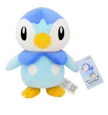 Peluche Pokémon Tiplouf coton doux bleu clair 25 cm