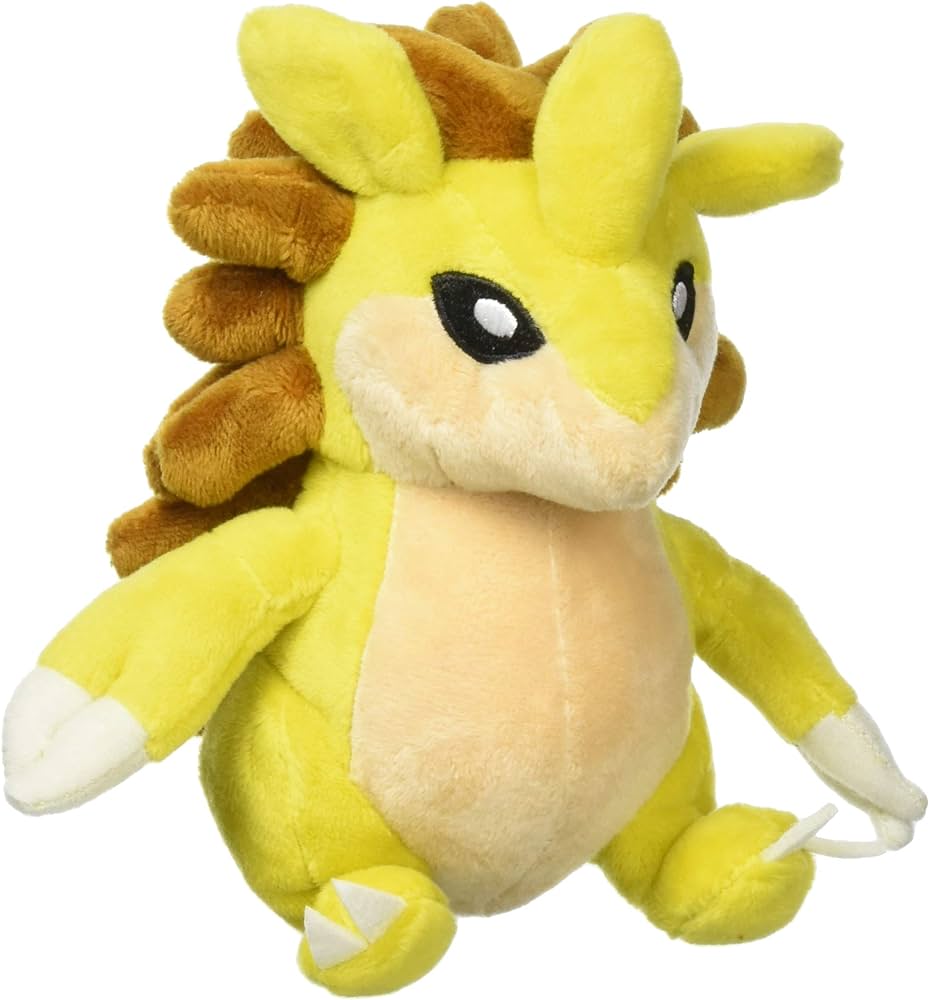 Peluche Pokemon Sablaireau - Coton Doux - 15 cm image 0