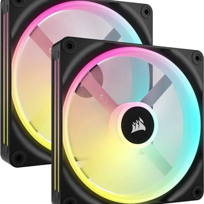 Lot de 2x Corsair RS RGB - 14cm - NOIR