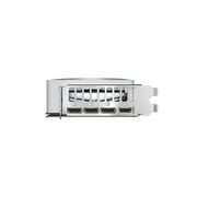Carte graphique Gigabyte GeForce RTX 5080 AERO OC argentée avec ports HDMI et DisplayPort