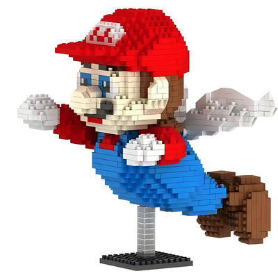 Bricks  Super Mario Bros - Modèle Mario avec des ailes