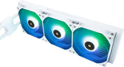 Radiateur Thermalright Frozen Notte 360 WHITE ARGB blanc à triple ventilateurs éclairés bleu et vert
