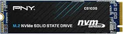 PNY CS1030 2 To M.2 NVMe PCIe Gen3 x4 SSD noir et bleu design angulaire - Stockage
