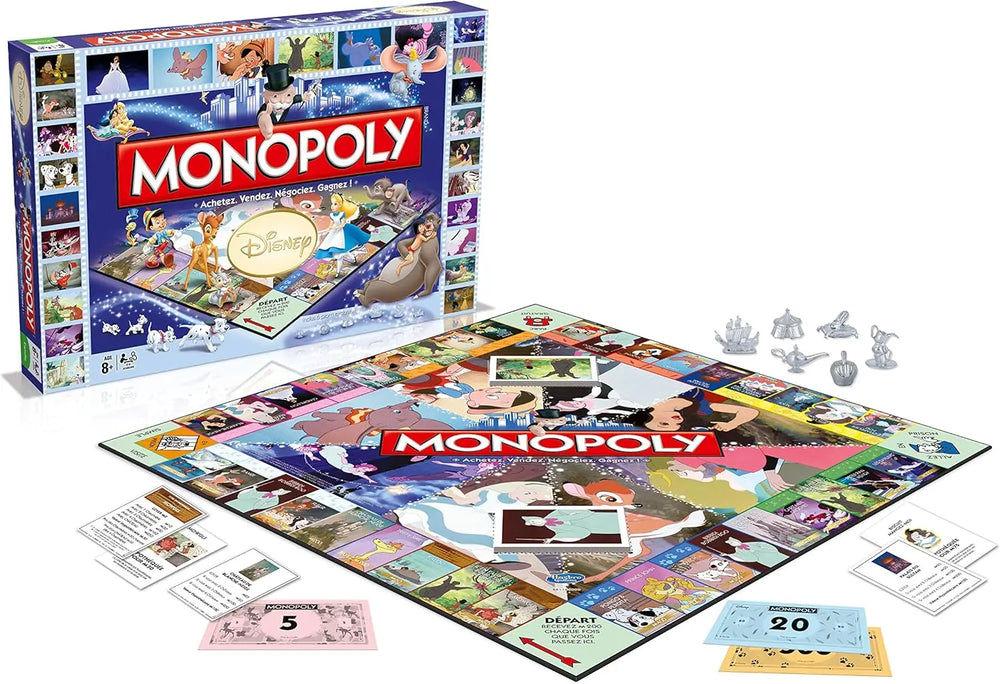 Monopoly Disney Collector 2009 édition française avec plateau coloré