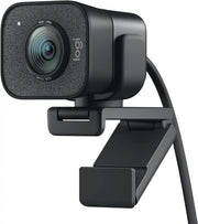 Webcam Logitech StreamCam noire 1080p 60 FPS USB-C, panneau tissu texturé