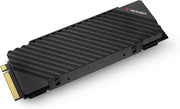 Disque SSD Verbatim Vi7000G 4To NVMe M.2 noir texturé avec connecteur PCIe or