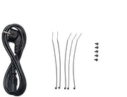 Câble d’alimentation noir à deux broches pour be quiet! Pure Power 12 850W ATX