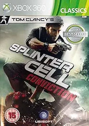 Couverture Splinter Cell Conviction Xbox 360 : agent tactique en action urbaine