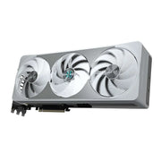 Carte graphique Gigabyte GeForce RTX 5070 Ti AERO OC 16 Go argentée à trois ventilateurs aero