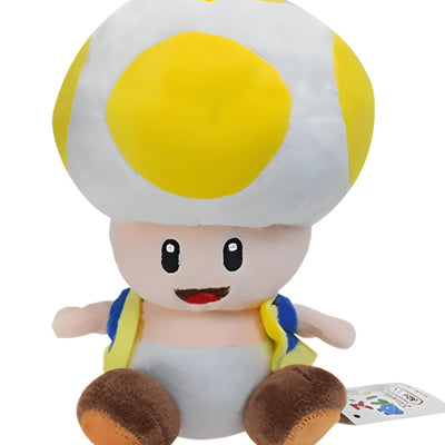 Peluche Toad Jaune - Super Mario Bros - 16 cm