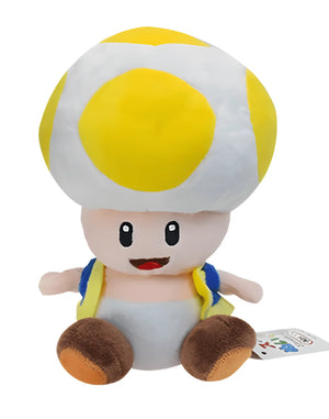 Peluche Toad Jaune - Super Mario Bros - 16 cm