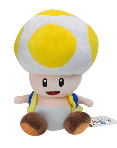 Peluche Toad Jaune - Super Mario Bros - 16 cm image 0