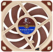Ventilateur Noctua NF-A12x25 PWM 120mm beige/marron 5V PWM dos - Ventilateurs Supplémentaires