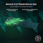 Mousse verte anti-bruit Razer Huntsman V2 TKL Noir avec repose-poignets
