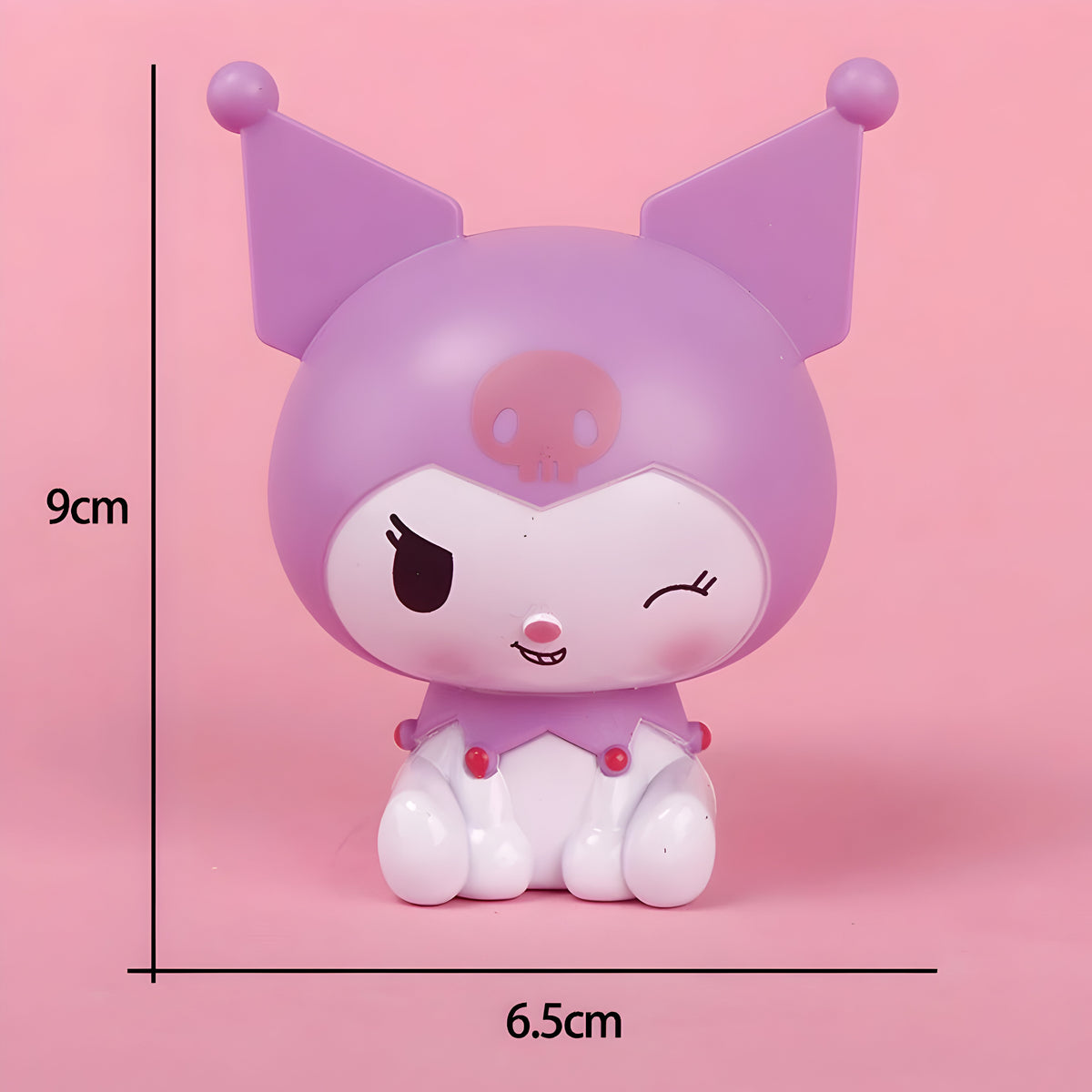 Figurine Hello Kitty - Kuromi en tenue violette image 0