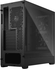 Fractal Design Pop Air Noir boîtier PC verre trempé noir mat maille frontale