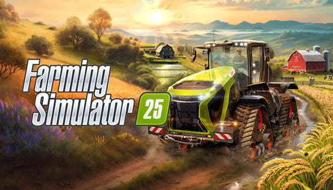Jaquette Farming Simulator 25 sur PC, clé à activer sur Steam