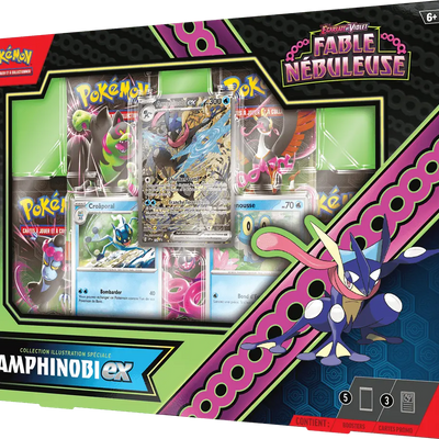 Pokemon JCC – Coffret Illustration Spéciale : Amphinobi-ex Fable Nébuleuse – EV