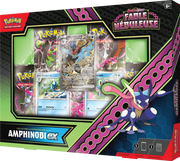 Coffret Illustration Spéciale Amphinobi-ex Fable Nébuleuse Pokémon vibrant vert noir rose