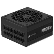 Alimentation Corsair RM1200e 2025 Noir ATX fini mat design angulaire