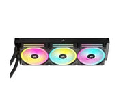 Refroidisseur CPU liquide CORSAIR iCUE Link H150i RGB 360mm AIO noir avec ventilateurs illuminés