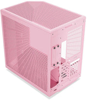 Cohabitation HYTE Y70 ROSE en rose mat avec motif treillis géométrique