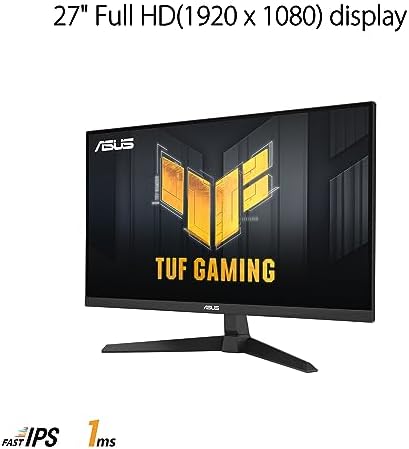 ASUS TUF Gaming 27'' - Full HD / 165 Hz / 1 ms / Plat / Fast IPS image 1