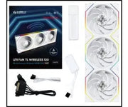 Lot de 3 Lian Li Uni Fan TL REVERSE Wireless RGB blanc 120mm en boîte Lifan TL