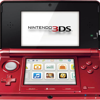 Console Nintendo 3DS Rouge Reconditionnée – Garantie 1 An