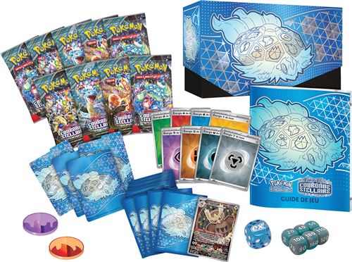 Pokemon – Coffret Dresseur d’Élite (ETB) Couronne Stellaire (EV07) image 3