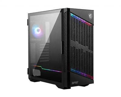 Boîtier PC gaming MSI MPG VELOX 100P AIRLOW noir verre trempé RGB