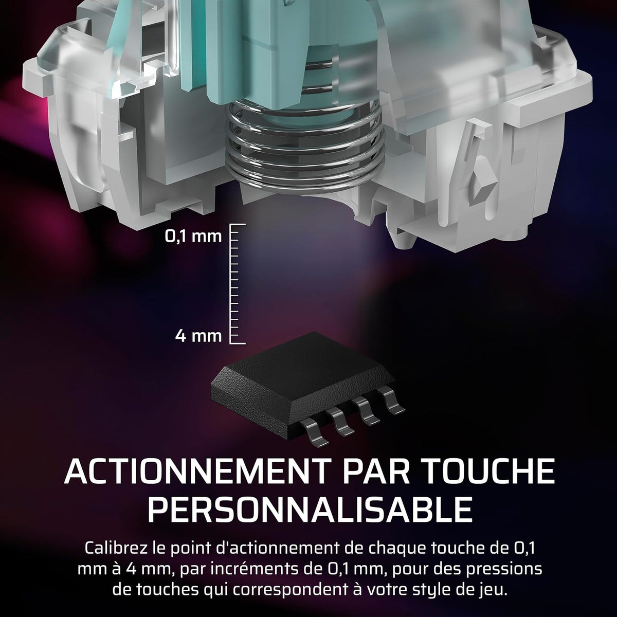 Corsair K70 MAX RGB Magnetic - Mécanique - Noir - FR image 14