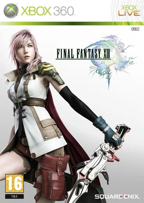 Jaquette de Final Fantasy XIII sur Xbox 360 – jeu vidéo d'occasion Pixel 404 Orléans