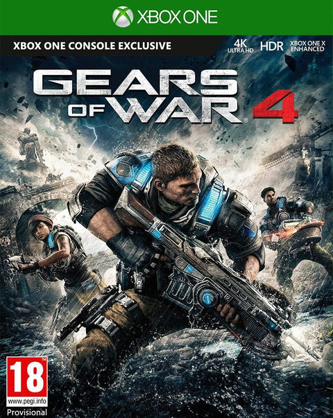 Jaquette de Gears of War 4 sur Xbox One – jeu vidéo d'occasion Pixel 404 Orléans