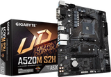 Carte mère Gigabyte A520M S2H noire AM4 au design angulaire chic