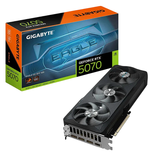 Gigabyte GeForce RTX 5070 EAGLE OC SFF 12Go — pour compléter Zotac GeForce RTX 5060 Ti 16 Go Twin Edge OC Noir