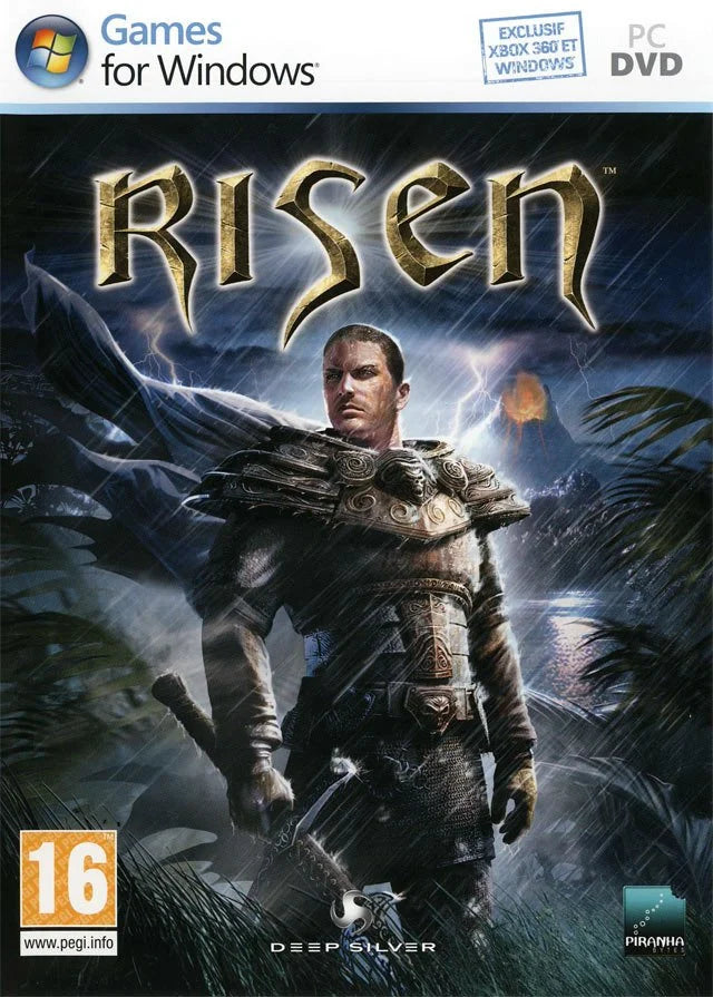 Risen sur PC (2 CD : jeu + bande originale) — jaquette, Pixel 404 Orléans