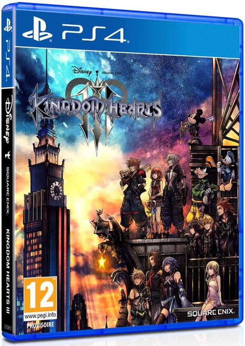 Jaquette de Kingdom Hearts III sur PS4 – jeu vidéo d'occasion Pixel 404 Orléans