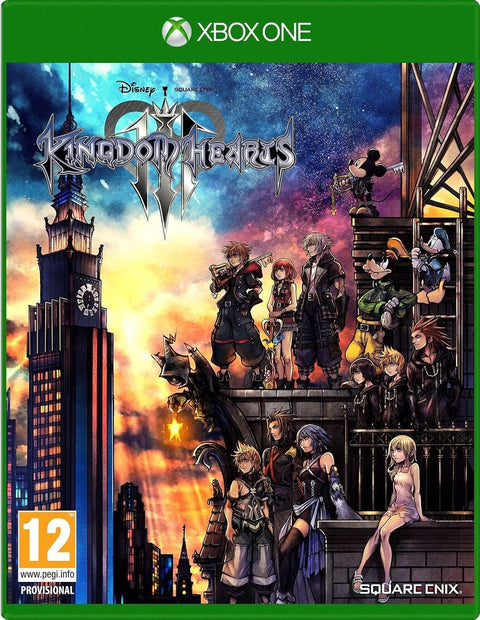 Jaquette de Kingdom Hearts III sur Xbox One – jeu vidéo d'occasion Pixel 404 Orléans