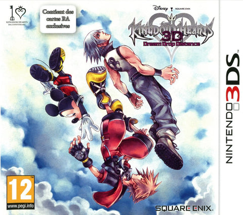 Jaquette de Kingdom Hearts 3D Dream Drop Distance sur Nintendo 3DS – jeu vidéo d'occasion Pixel 404 Orléans