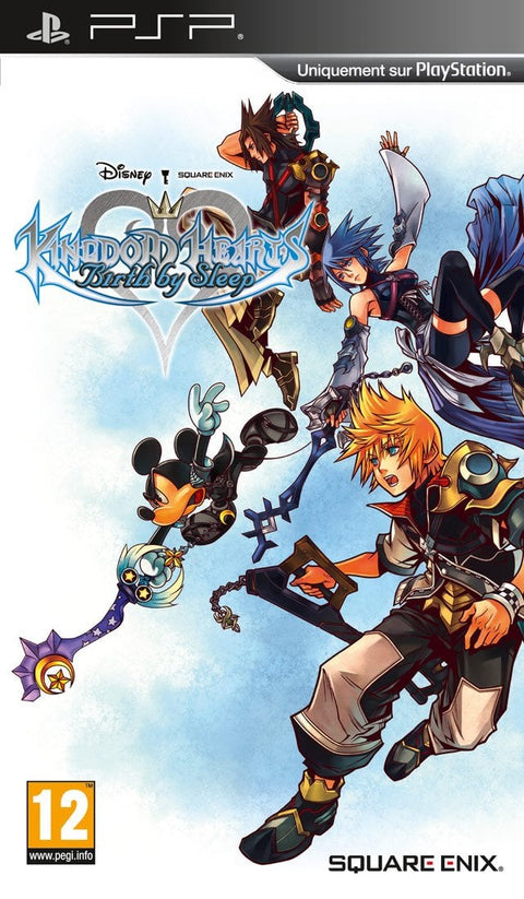 Jaquette de Kingdom Hearts Birth by Sleep sur PSP – jeu vidéo d'occasion Pixel 404 Orléans