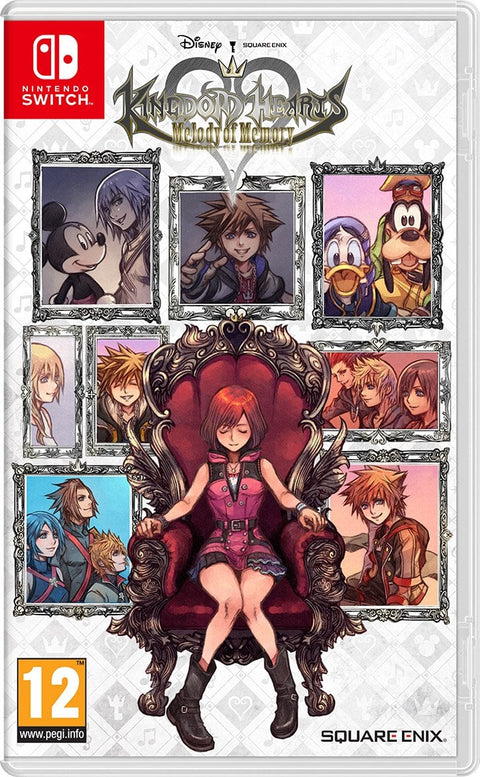 Jaquette de Kingdom Hearts Melody of Memory sur Nintendo Switch – jeu vidéo d'occasion Pixel 404 Orléans