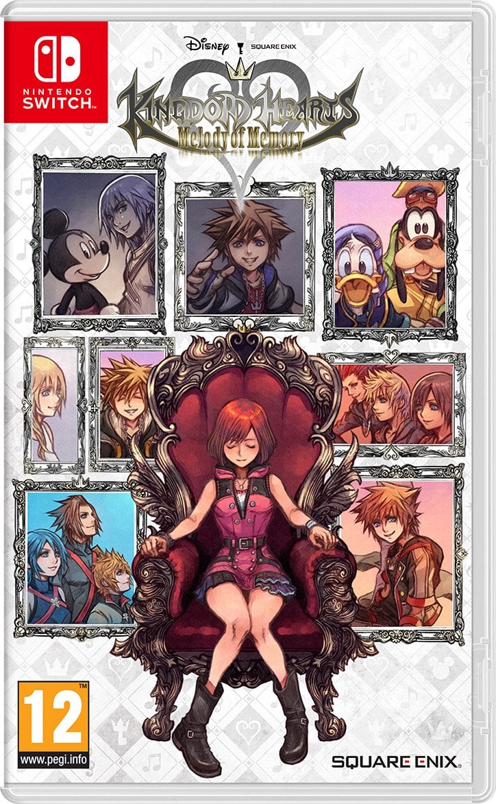 Jaquette de Kingdom Hearts Melody of Memory sur Nintendo Switch – jeu vidéo d'occasion Pixel 404 Orléans