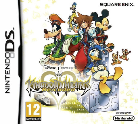 Jaquette de Kingdom Hearts Re:coded sur Nintendo DS – jeu vidéo d'occasion Pixel 404 Orléans