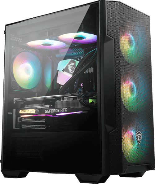 PC Gamer MSI Forge M100R NOIR x Petit Budget | Ryzen 5 4500 x RTX 3050