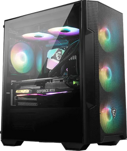 PC Gamer MSI MAG Forge M100R Noir x Petit Budget | Ryzen 7 5700X x RTX 5050