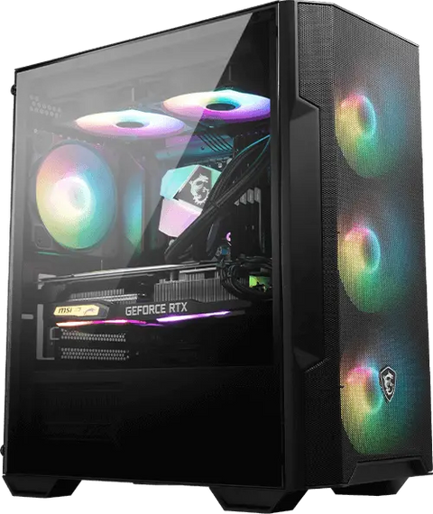 PC Gamer MSI MAG Forge M100R Noir x Petit Budget | Ryzen 7 5700X x RTX 5050