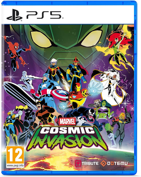 Jaquette de Marvel Cosmic Invasion sur PS5 – jeu vidéo d'occasion Pixel 404 Orléans