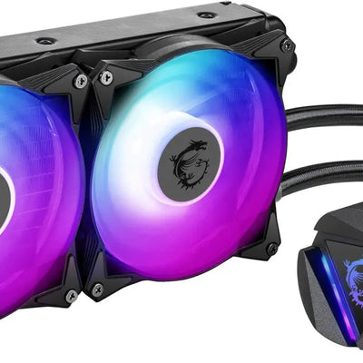 Kit Watercooling AIO MSI MAG CORELIQUID 240R V2 – 240mm – ARGB- Noir - Watercooling  240 mm